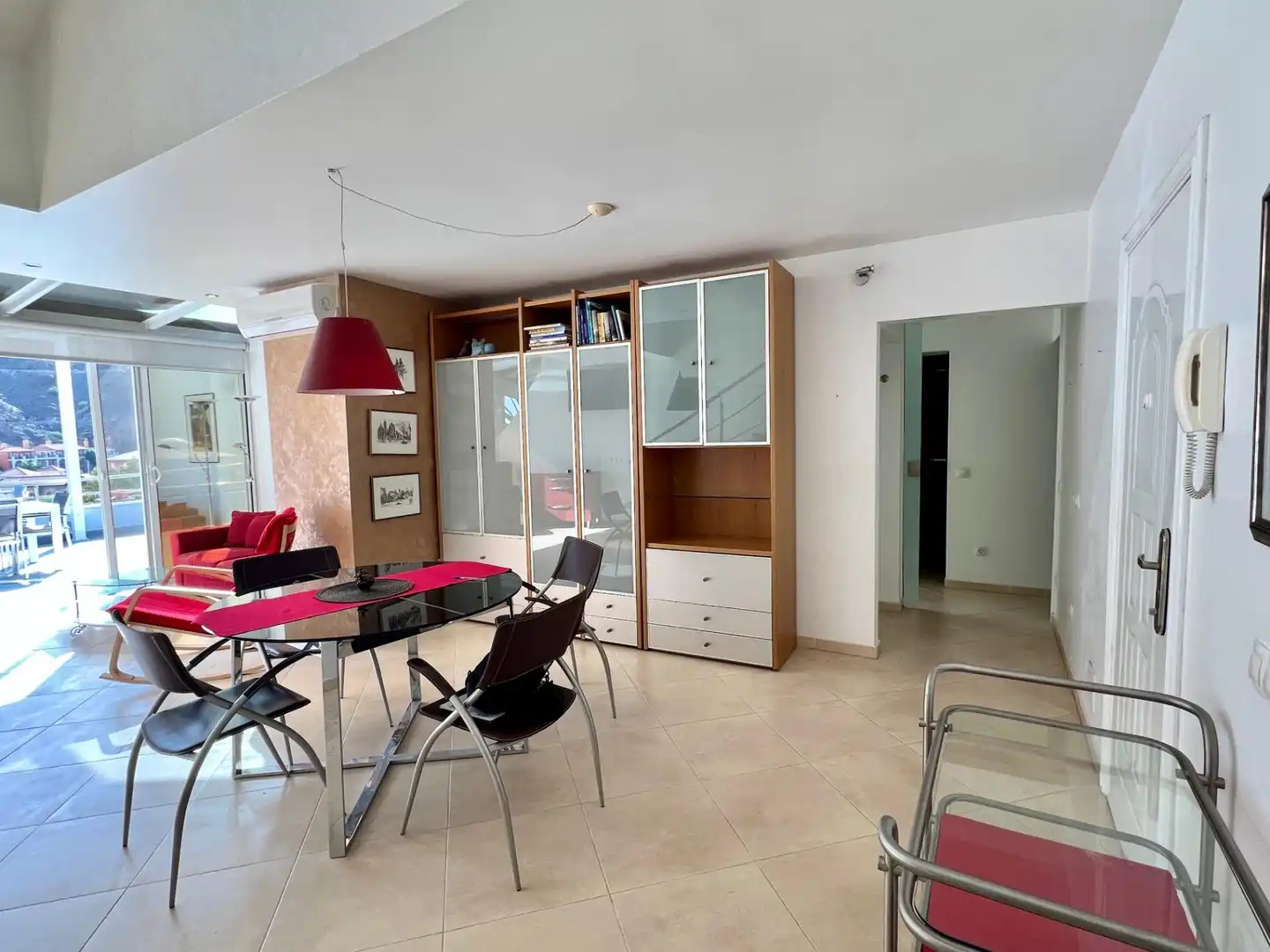 Menjador de Casa o xalet en venda en Mogán amb Aire condicionat i Terrassa