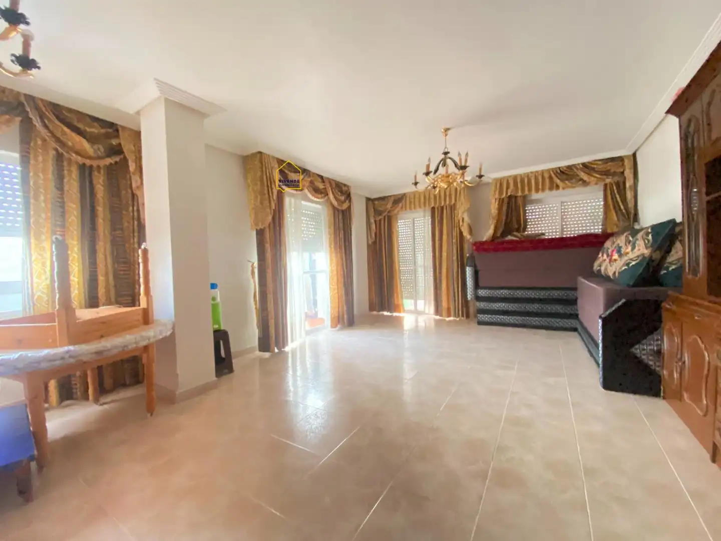 Wohnzimmer von Wohnung zum Verkauf in Lorca mit Klimaanlage, Heizung und Terrasse