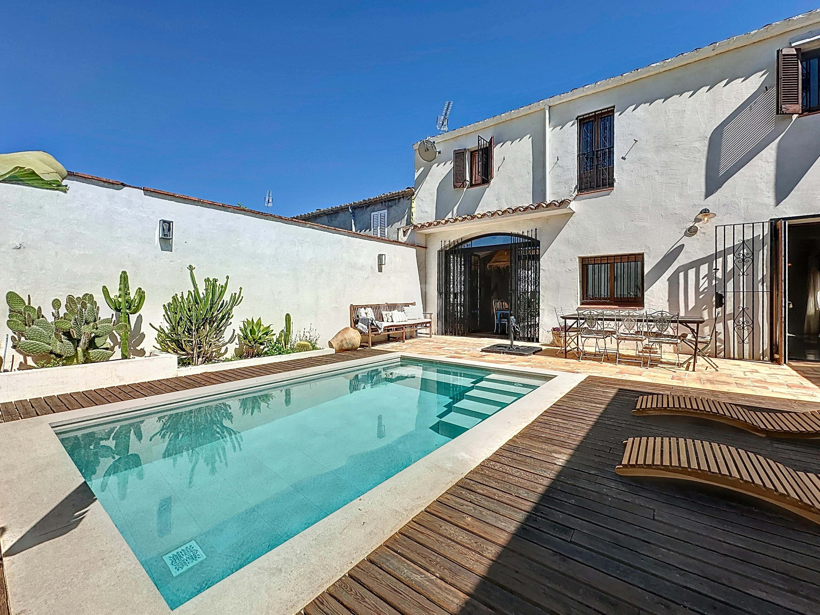 Piscina de Casa o xalet en venda en Sant Jaume dels Domenys amb Calefacció i Piscina