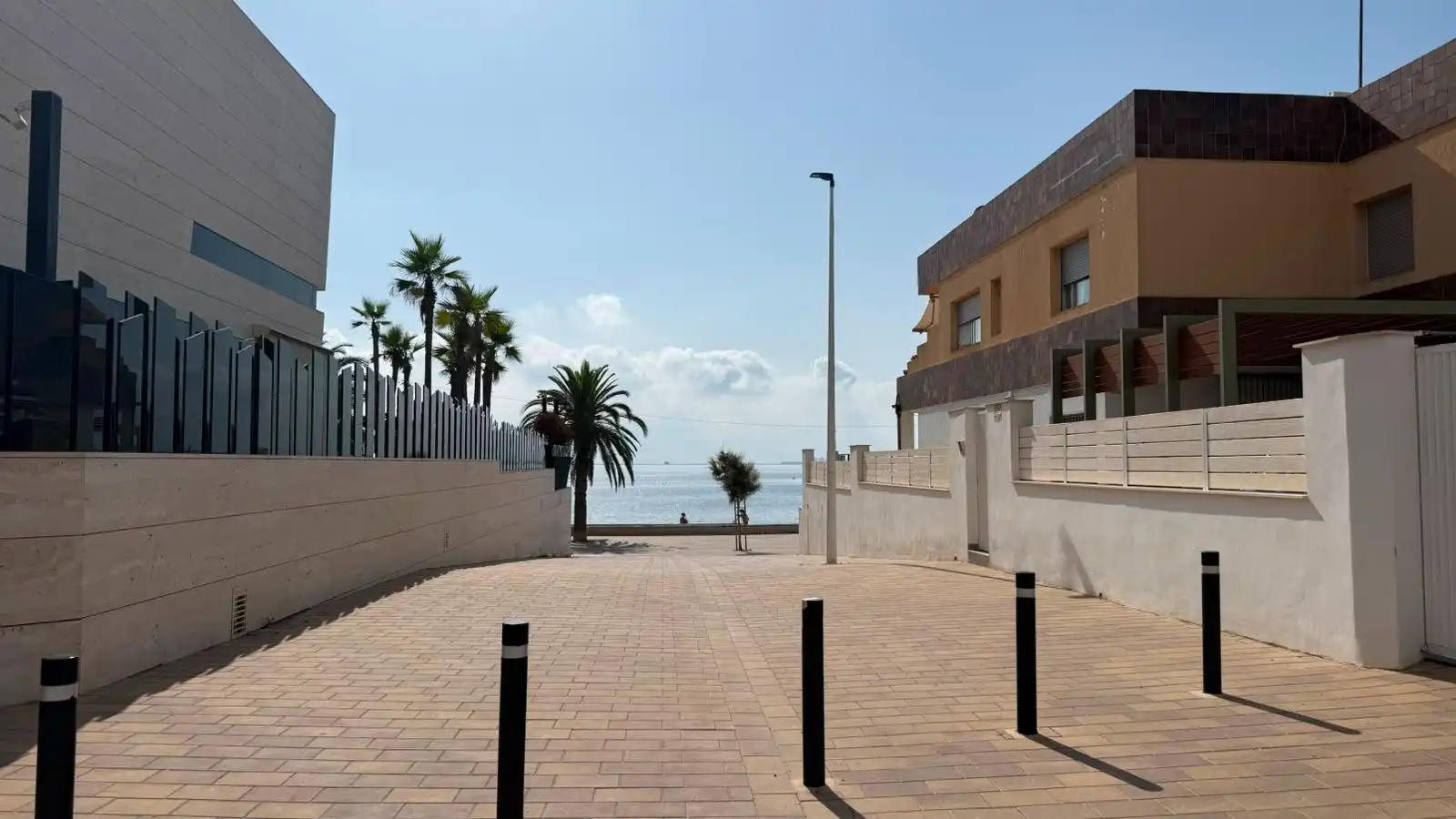 Vista exterior de Apartament en venda en San Javier amb Moblat, Balcó i Piscina comunitària