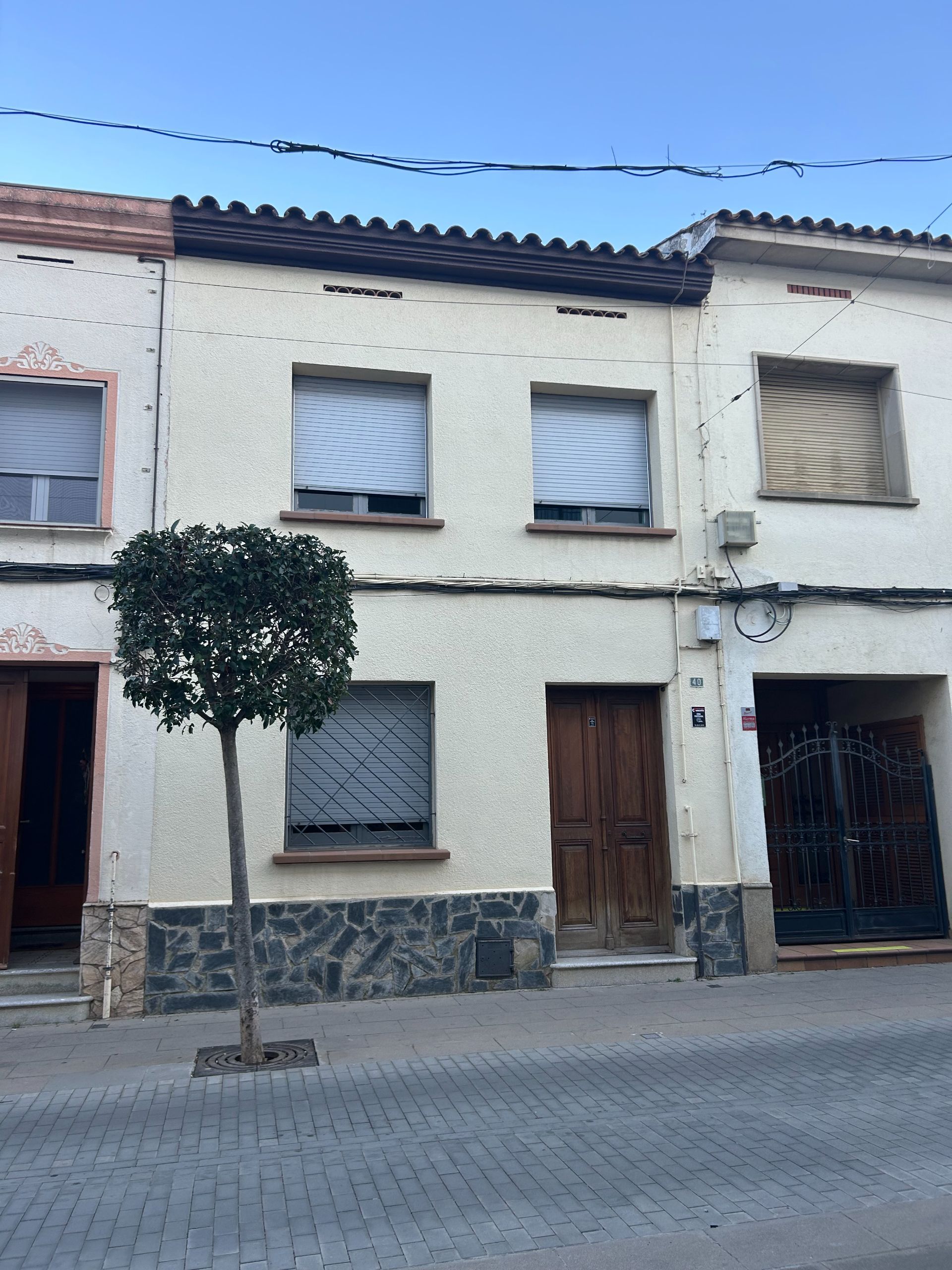 Exterior view of Country house for sale in Palafolls  with Private garden