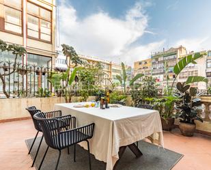 Terrace of Apartment for sale in  Barcelona Capital  with Air Conditioner, Terrace and Balcony