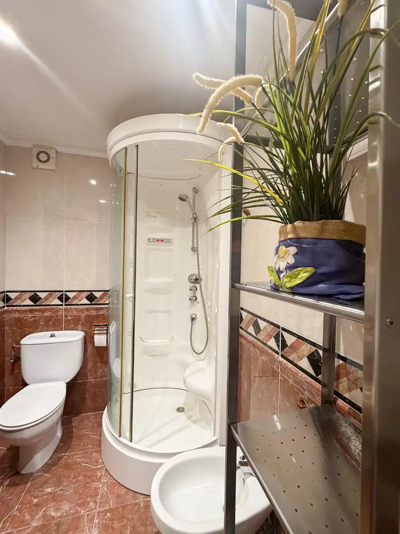 Baño de Piso en venta en Mieres (Asturias) con Calefacción, Parquet y Amueblado
