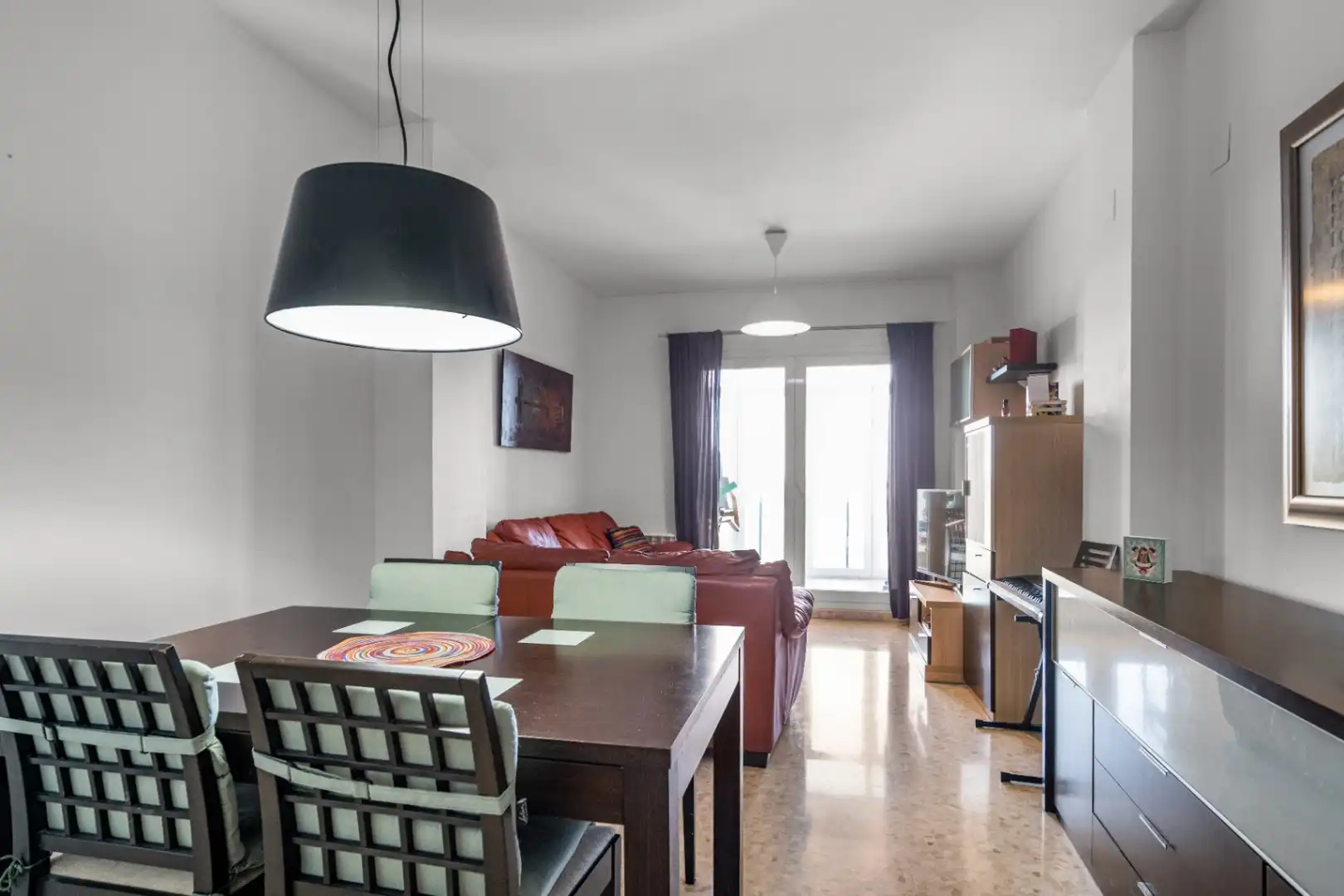 Wohnzimmer von Wohnungen zum Verkauf in Paterna mit Klimaanlage, Heizung und Terrasse
