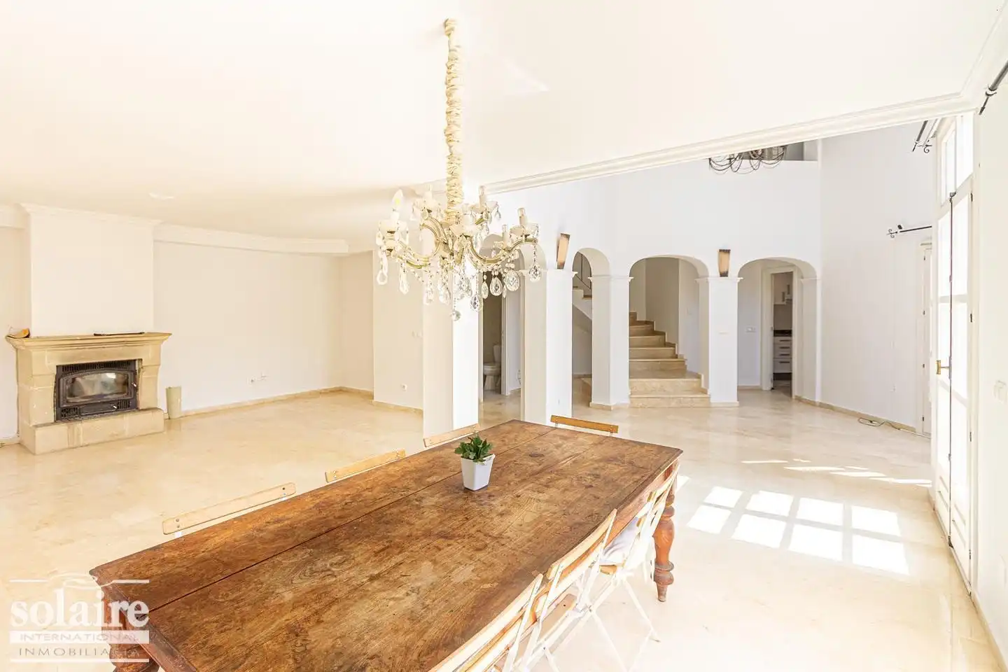 Comedor de Casa o chalet en venta en Finestrat con Aire acondicionado, Jardín privado y Terraza