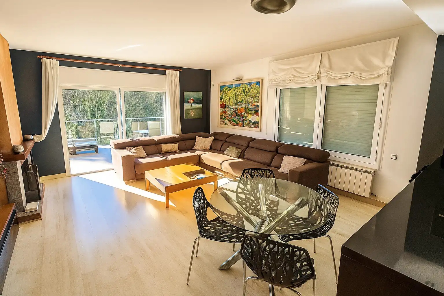 Living room of Houses for sale in Dosrius  with Air Conditioner, Heating and Private garden