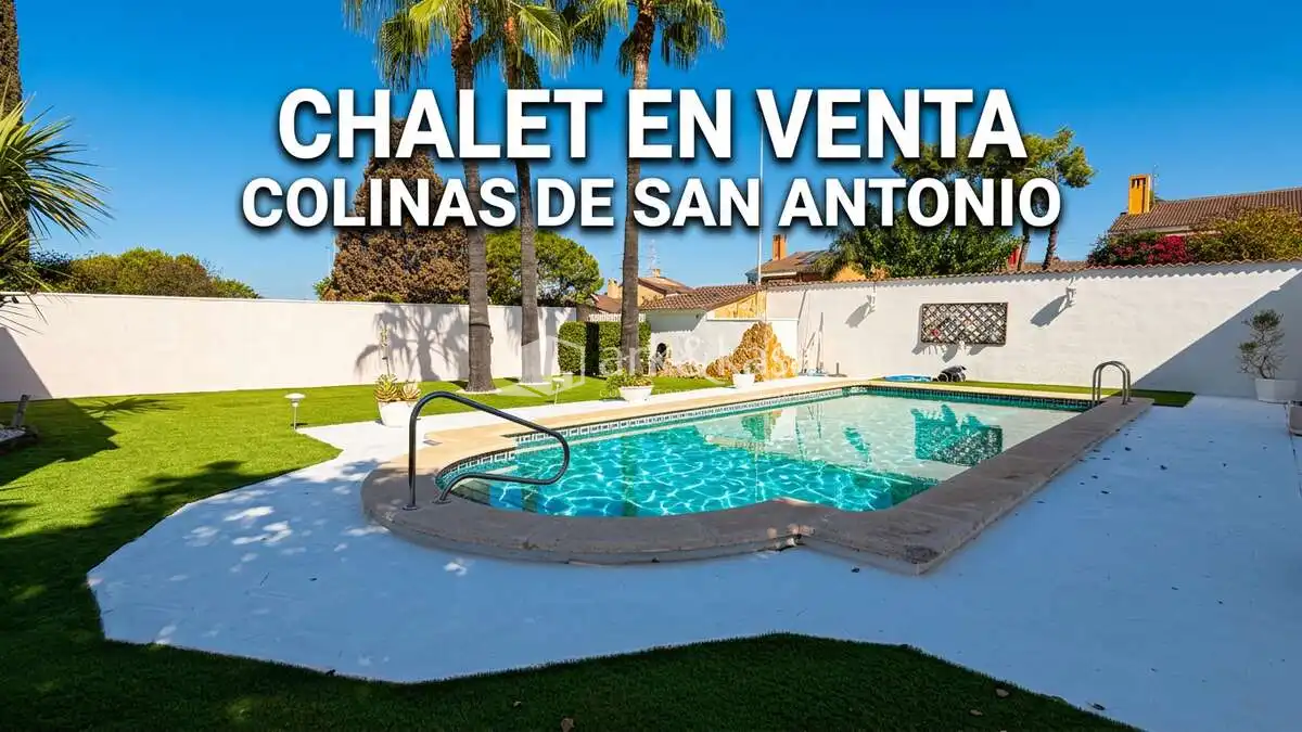 Chalet con piscina en venta en San Antonio de Benagéber