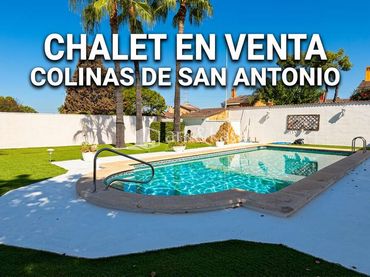 Chalet con piscina en venta en San Antonio de Benagéber