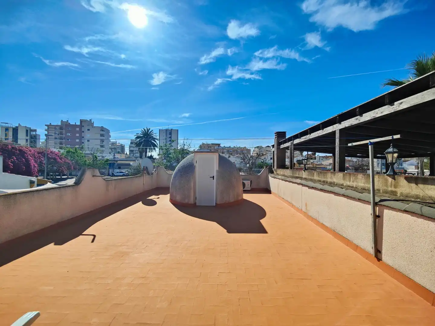 Terraza de Casa adosada en venta en Torrevieja con Aire acondicionado, Jardín privado y Terraza