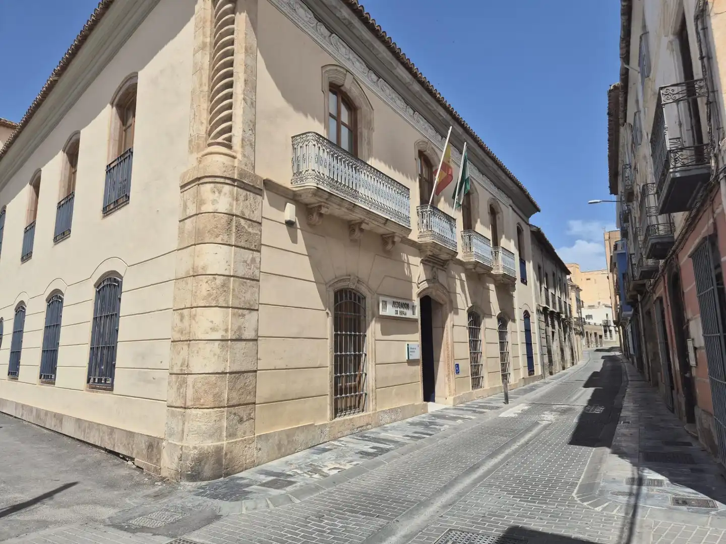 Vista exterior de Casa adosada en venta en Berja
