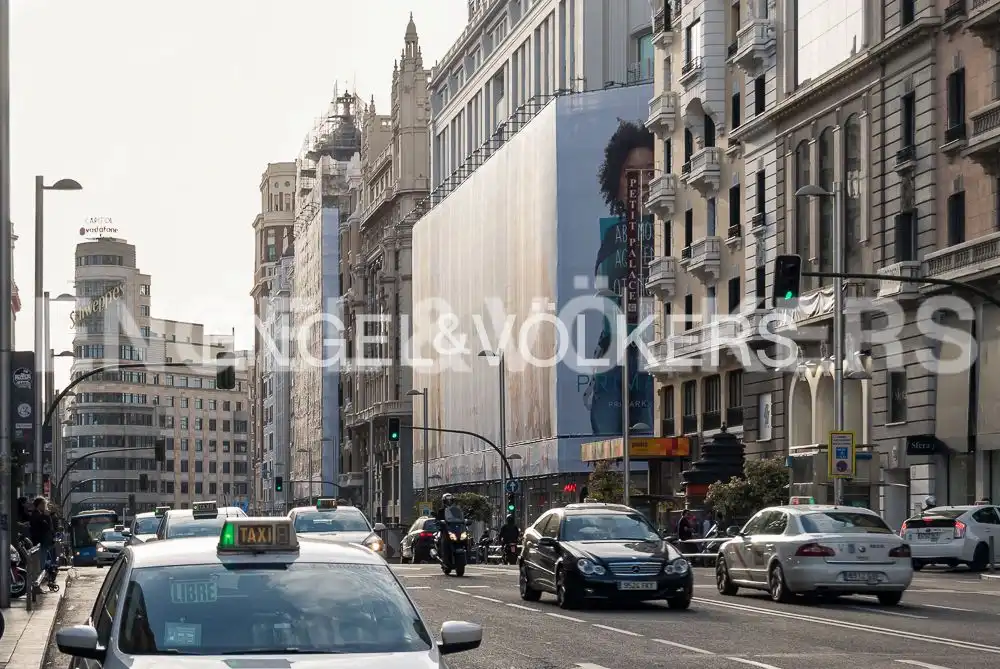 Vista exterior de Piso de alquiler en Madrid con Aire acondicionado, Calefacción y Amueblado