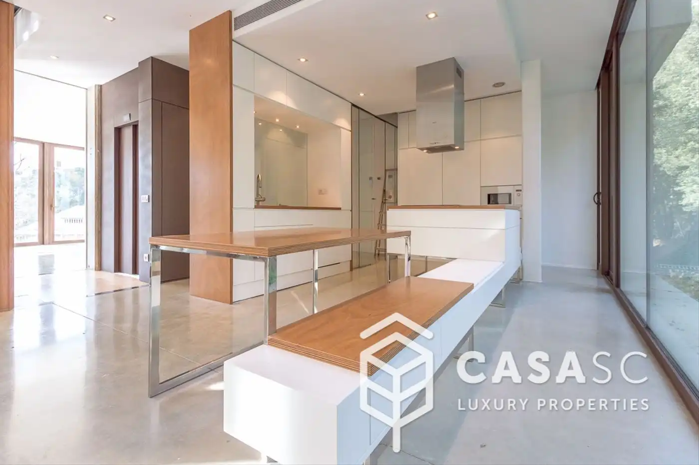 Kitchen of Houses for sale in Sant Cugat del Vallès  with Air Conditioner, Heating and Private garden