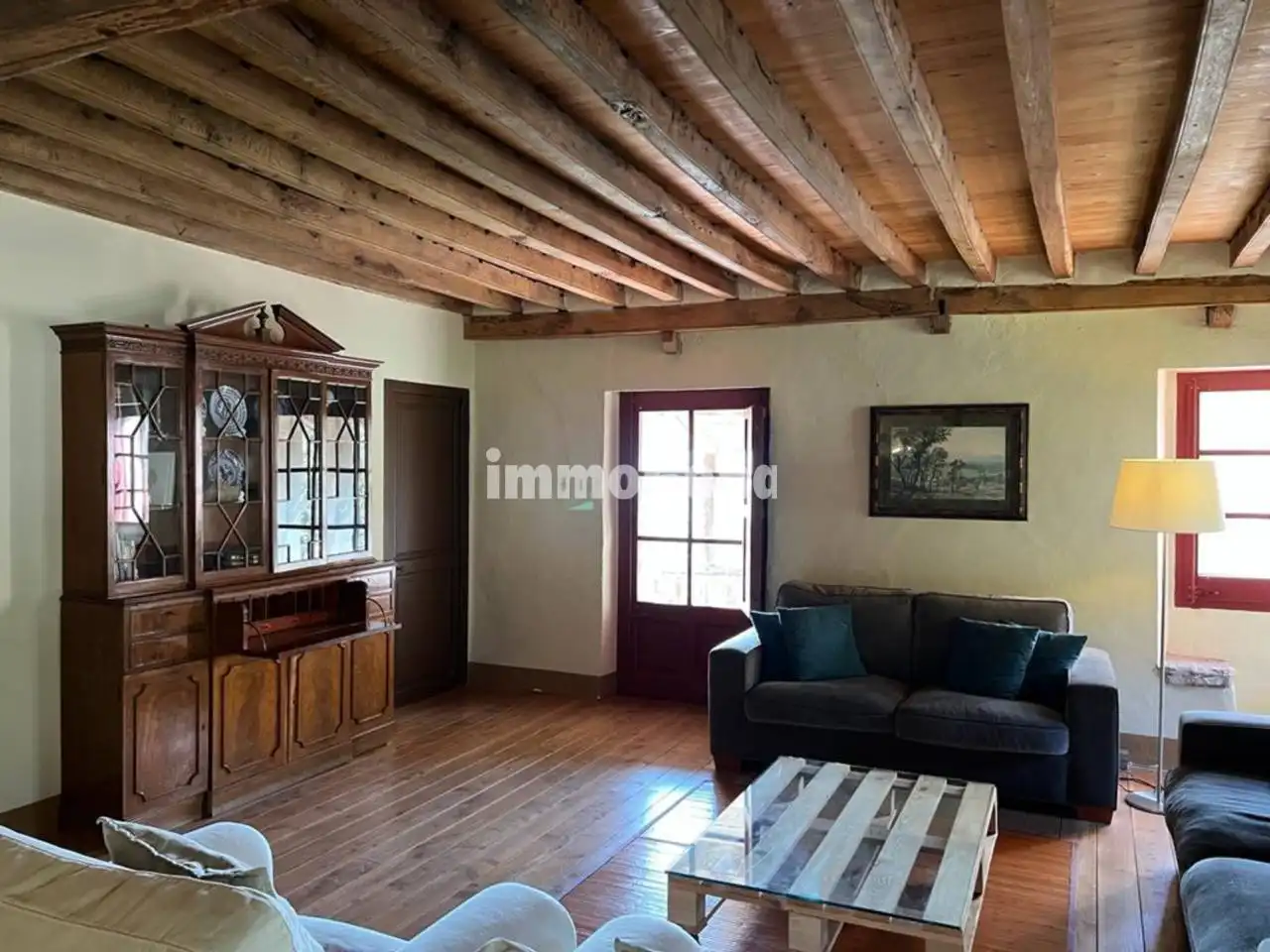 Sala de estar de Finca rústica en venta en Argelaguer con Calefacción, Jardín privado y Terraza