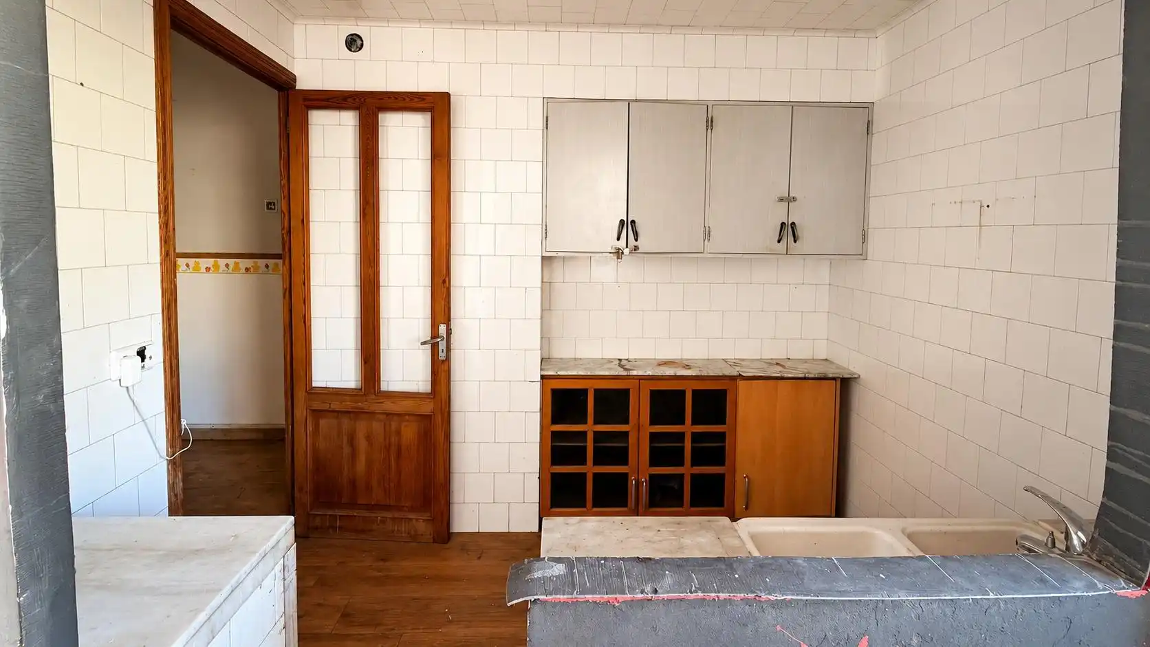Cuina de Casa adosada en venda en Inca amb Jardí privat, Terrassa i Traster