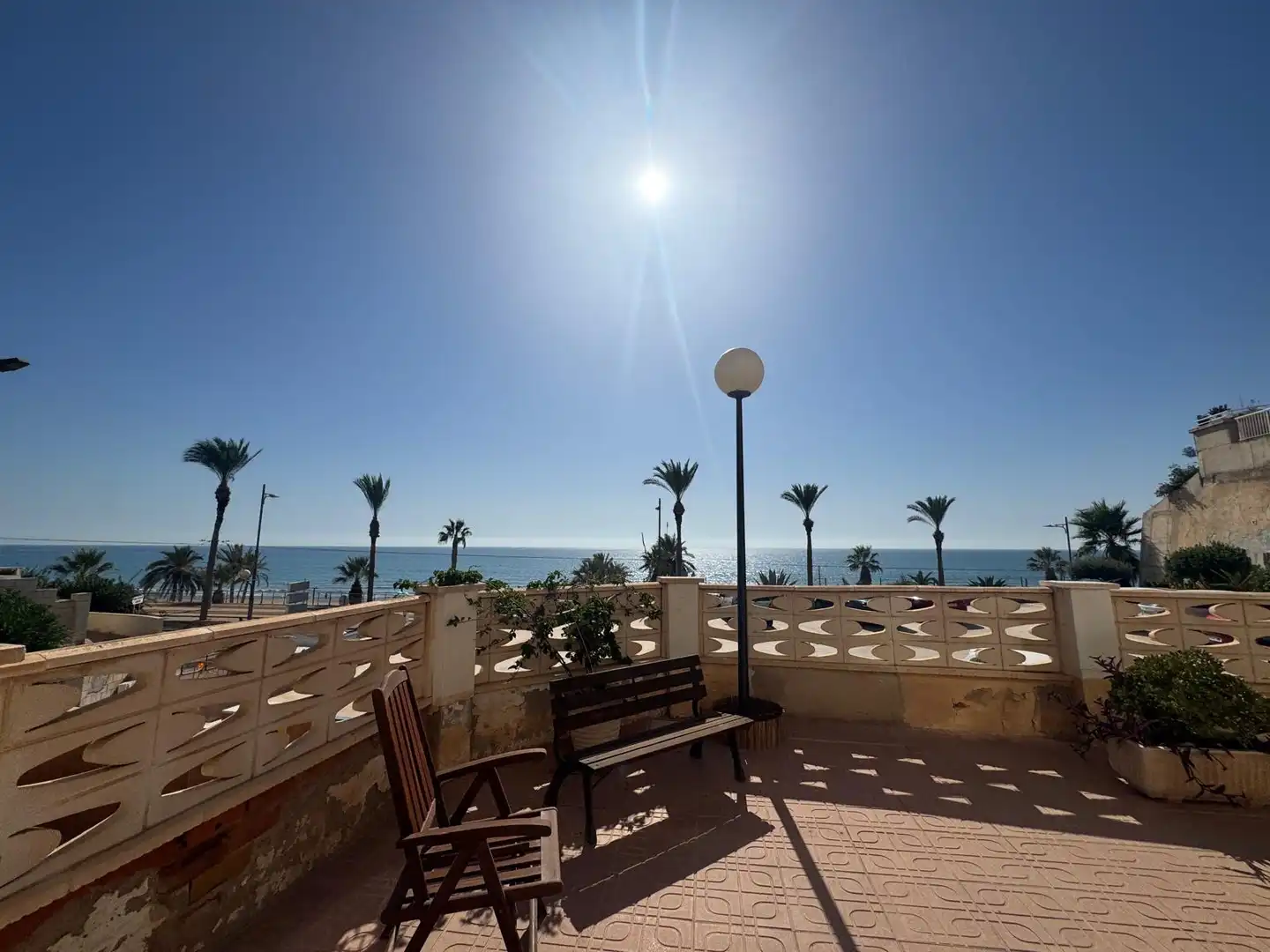 Terrace of Apartments for rent in El Campello  with Terrace, Furnished and Oven