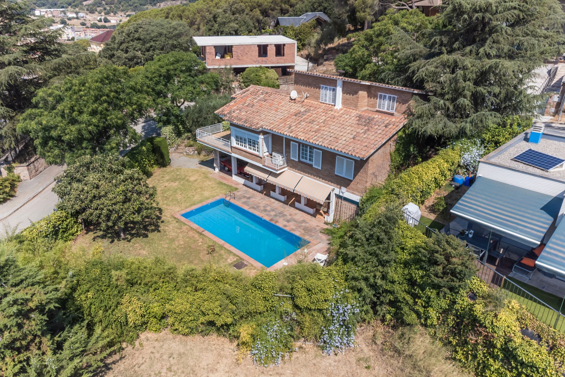 Jardí de Casa o xalet en venda en La Garriga amb Aire condicionat, Calefacció i Jardí privat