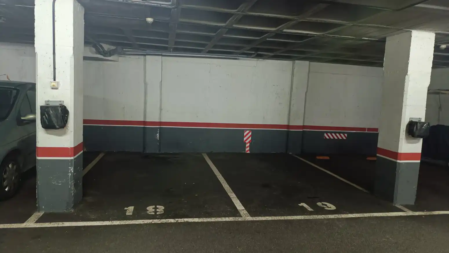 Parking of Flat for rent in Gijón   with Heating, Terrace and Balcony