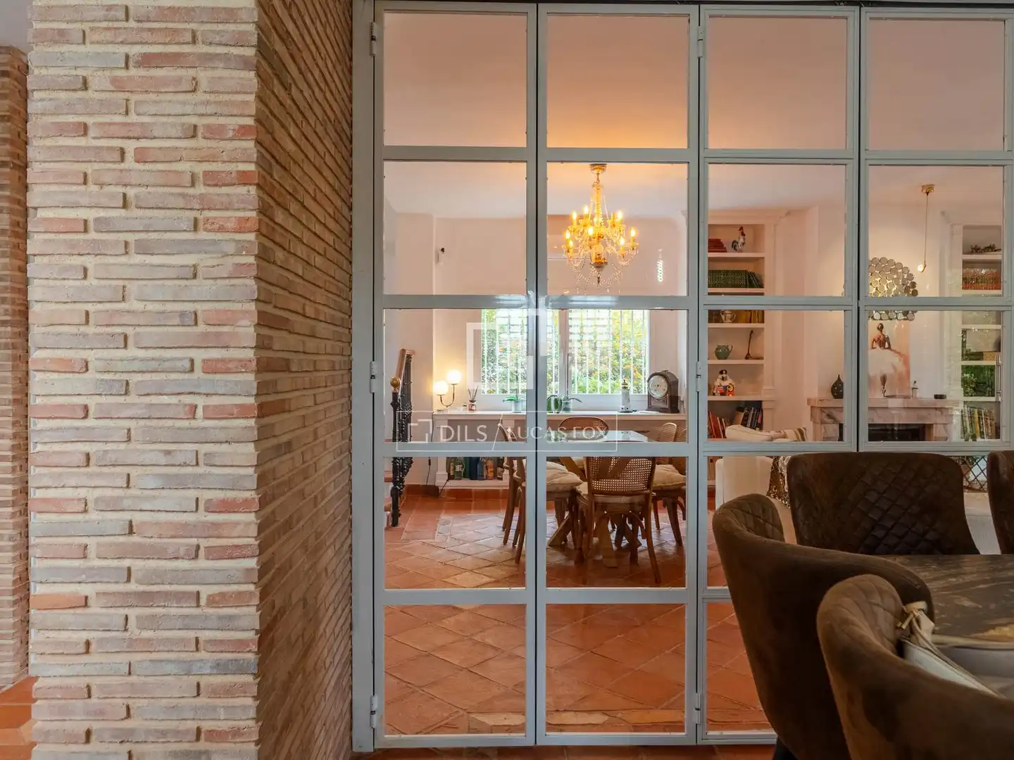 Dining room of Houses for rent in L'Eliana  with Air Conditioner, Heating and Private garden