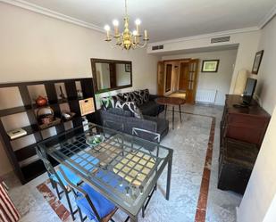 Sala d'estar de Pis de lloguer en Badajoz Capital amb Aire condicionat i Moblat