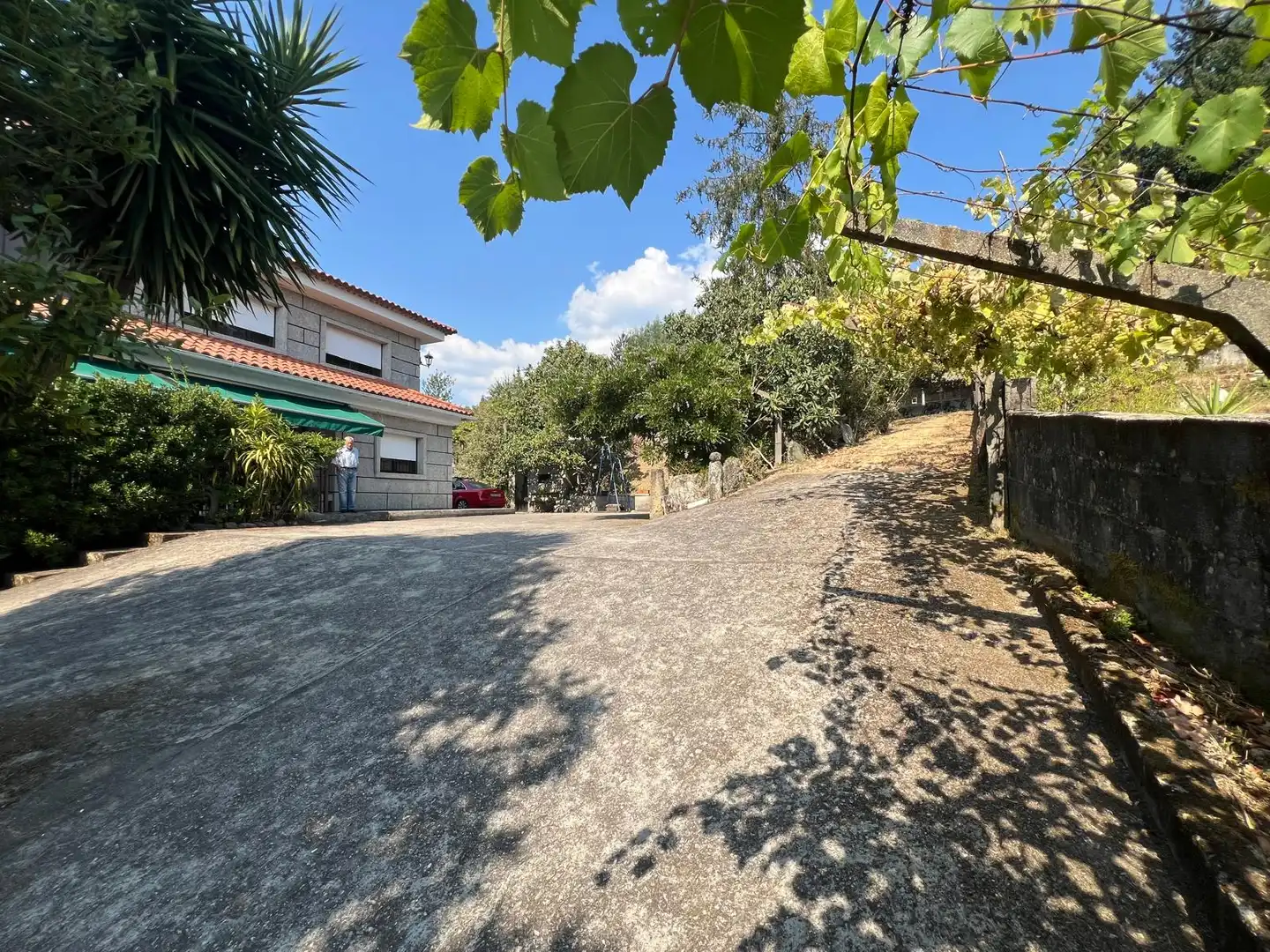 Vista exterior de Casa o chalet en venta en As Neves   con Calefacción, Jardín privado y Trastero
