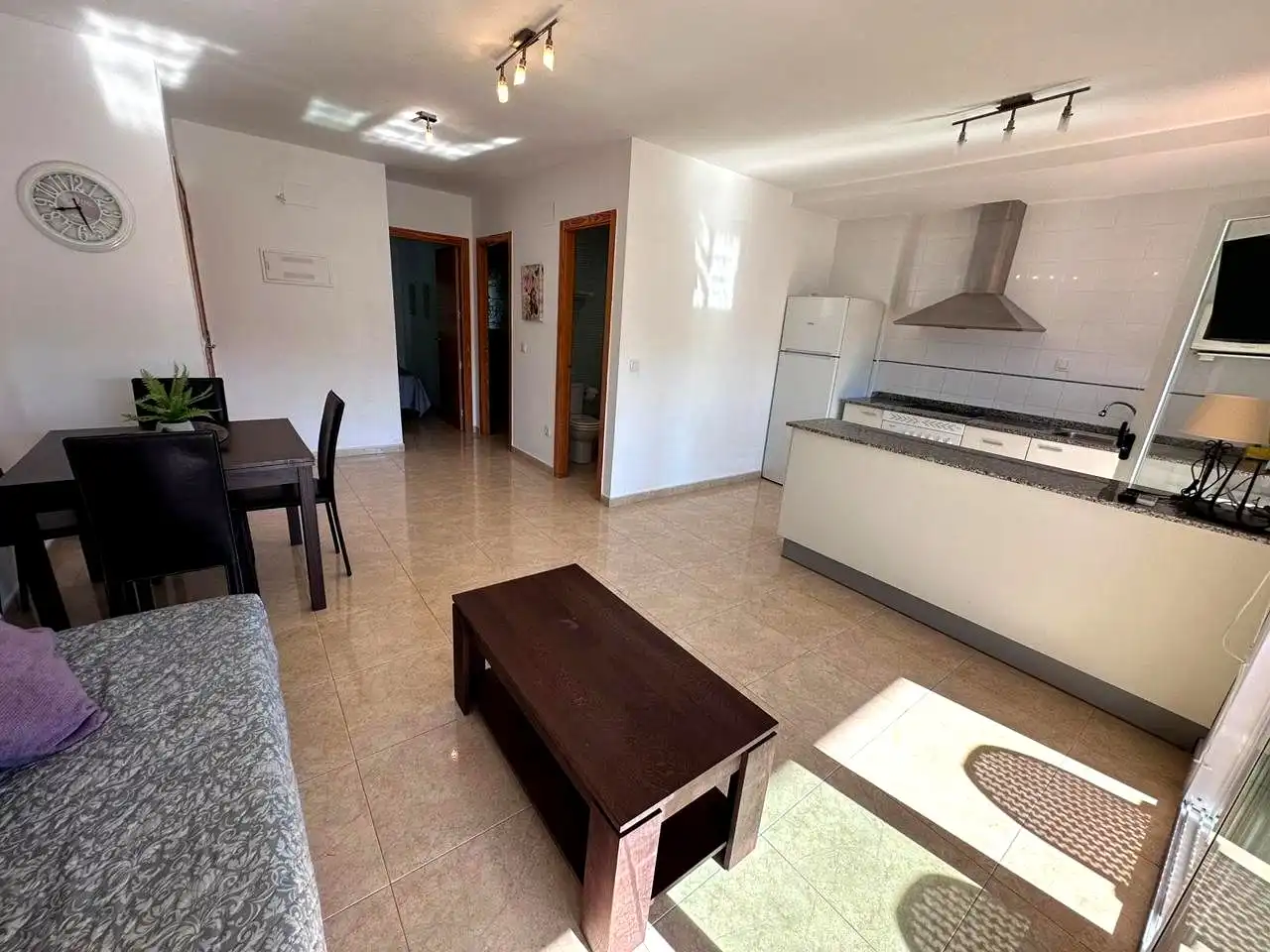 Sala d'estar de Pis en venda en Oropesa del Mar / Orpesa amb Aire condicionat, Terrassa i Piscina comunitària