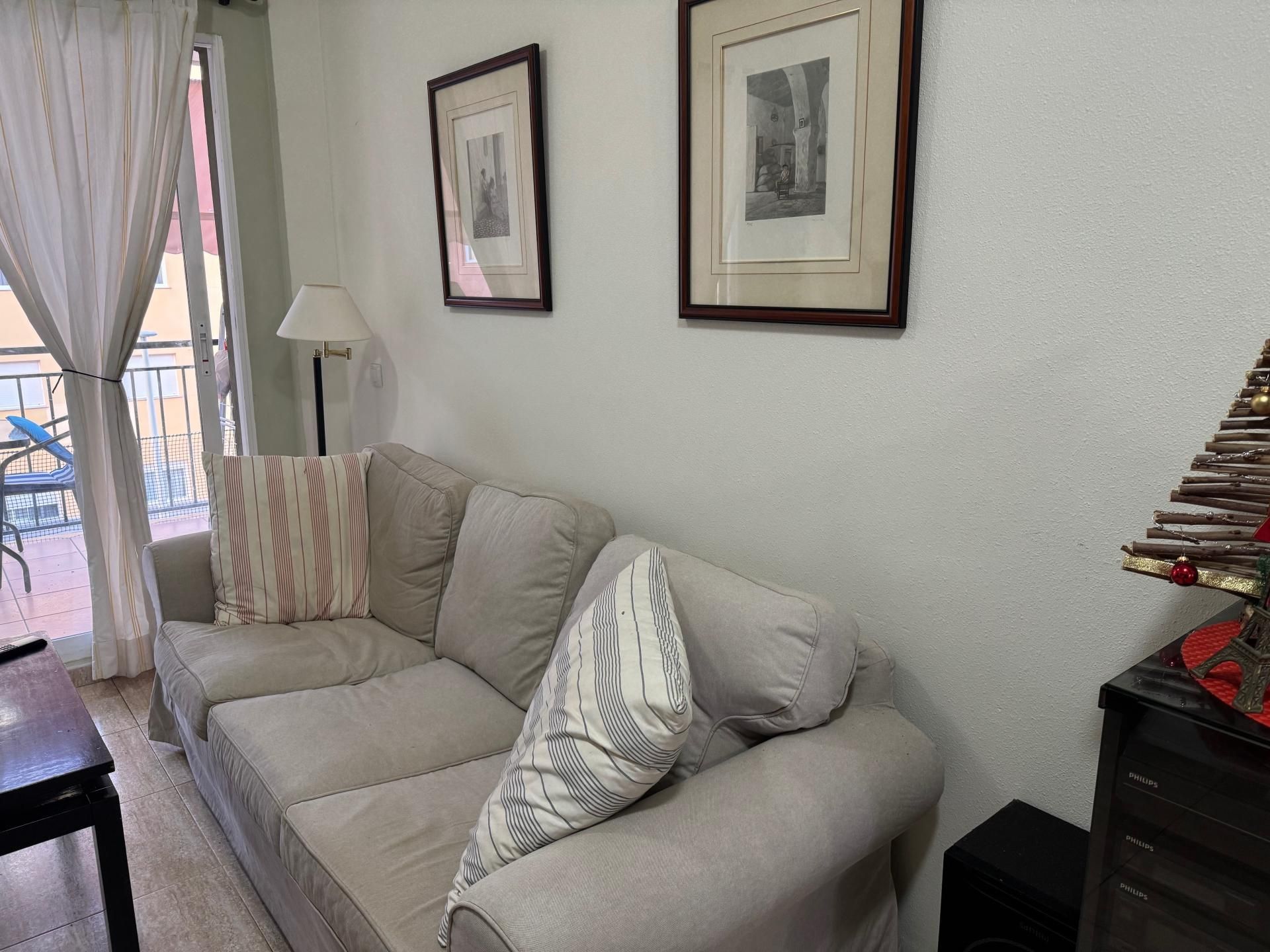 Sala d'estar de Apartament en venda en Moncofa amb Terrassa i Piscina comunitària