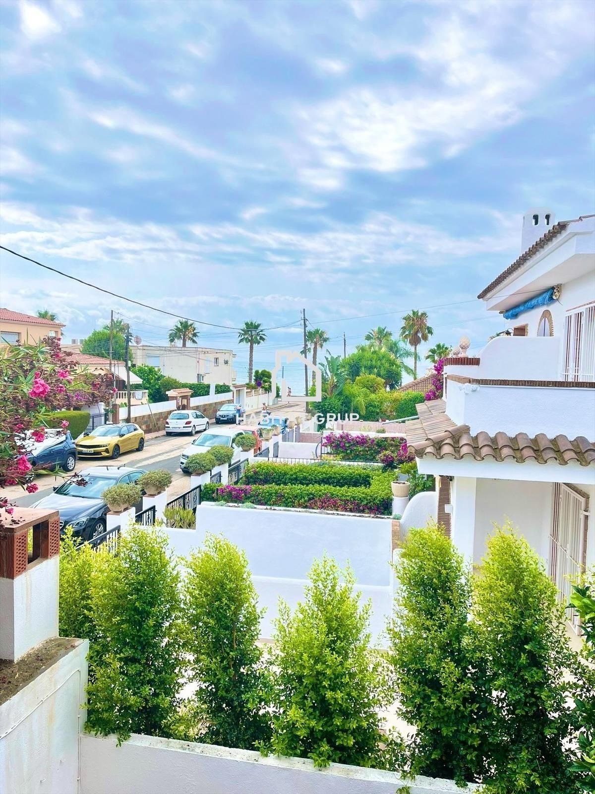 Exterior view of Single-family semi-detached for sale in Cambrils  with Air Conditioner, Heating and Private garden