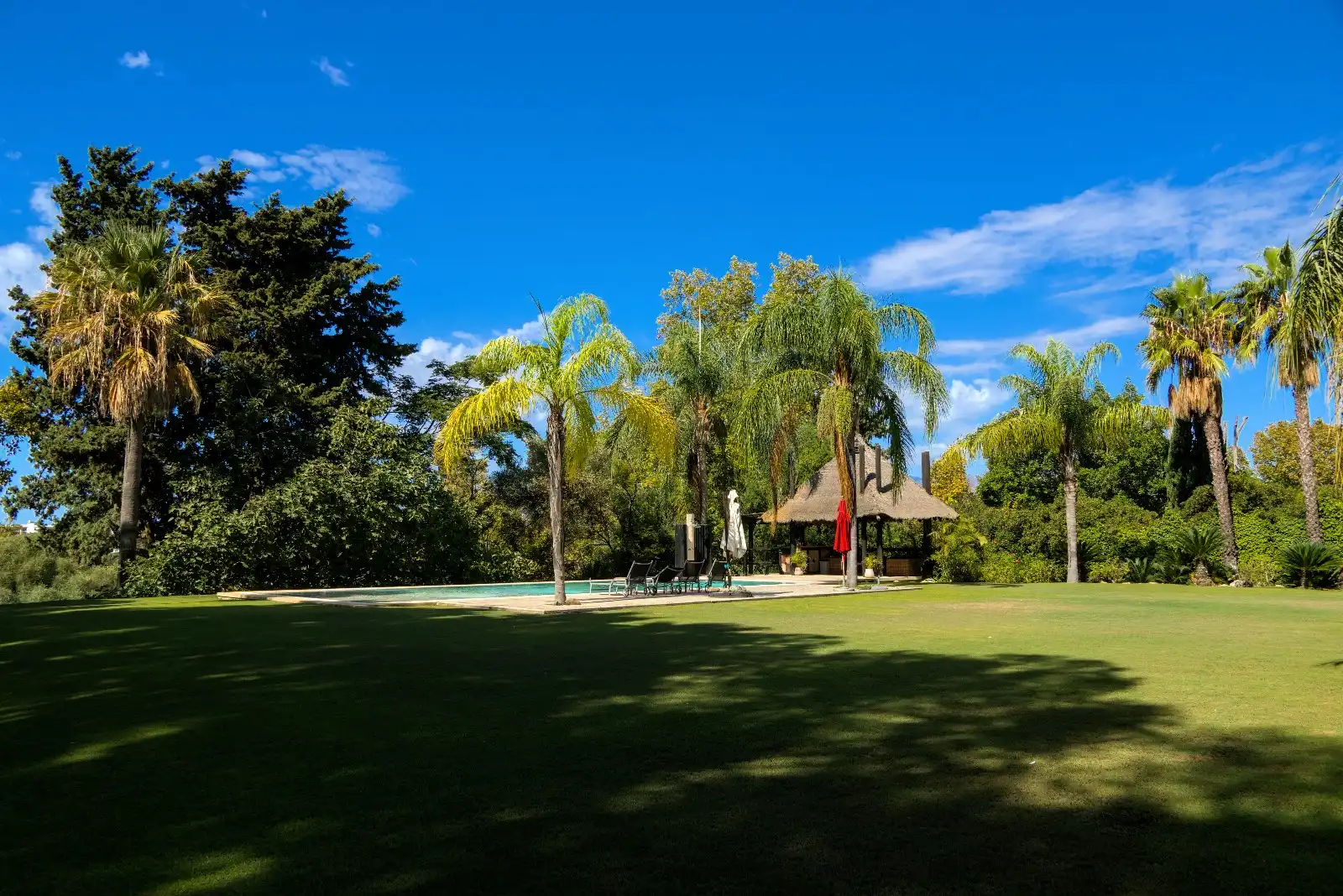 Jardí de Casa o xalet en venda en Marbella amb Aire condicionat, Jardí privat i Parquet