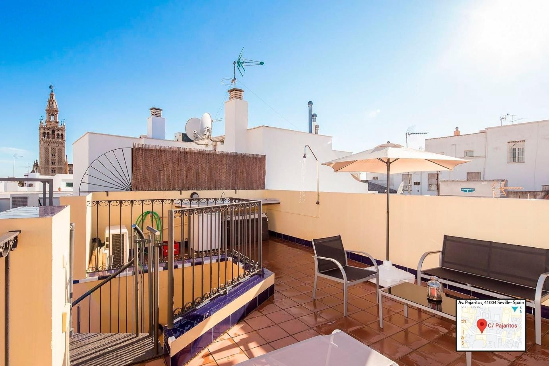 Terrassa de Àtic en venda en  Sevilla Capital amb Aire condicionat, Calefacció i Terrassa