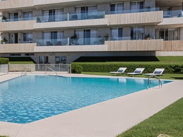 Bajo con piscina en venta en Estepona Pueblo