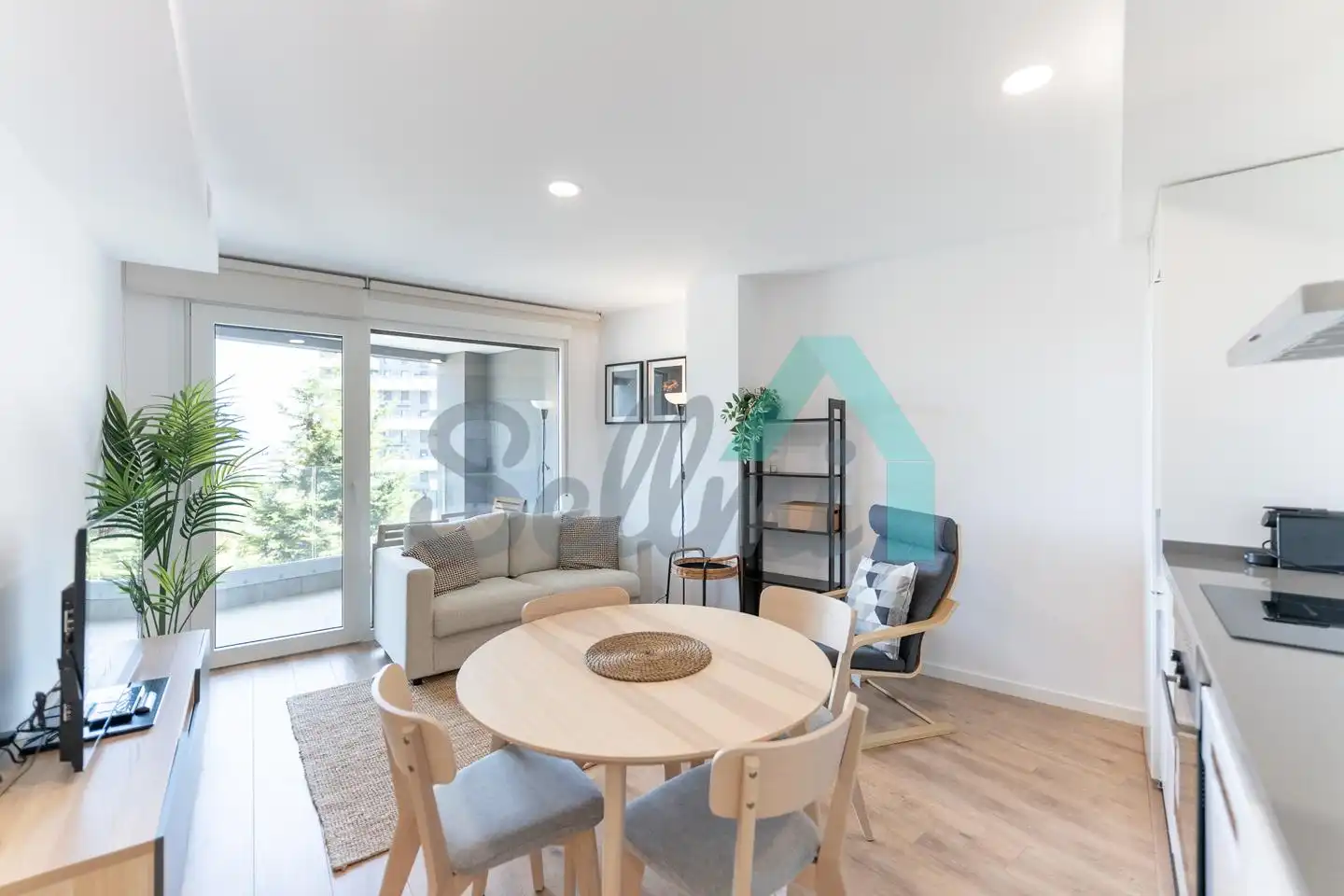 Sala de estar de Piso de alquiler en Oviedo  con Calefacción, Terraza y Trastero