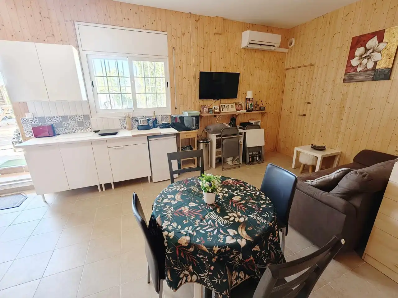 Cuina de Casa o xalet en venda en Lloret de Mar amb Aire condicionat, Jardí privat i Terrassa