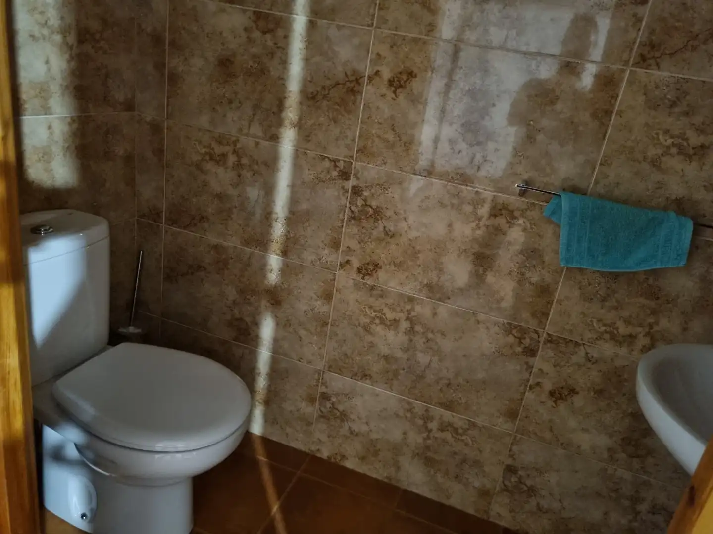 Baño de Casa adosada en venta en Uruñuela con Calefacción, Jardín privado y Parquet