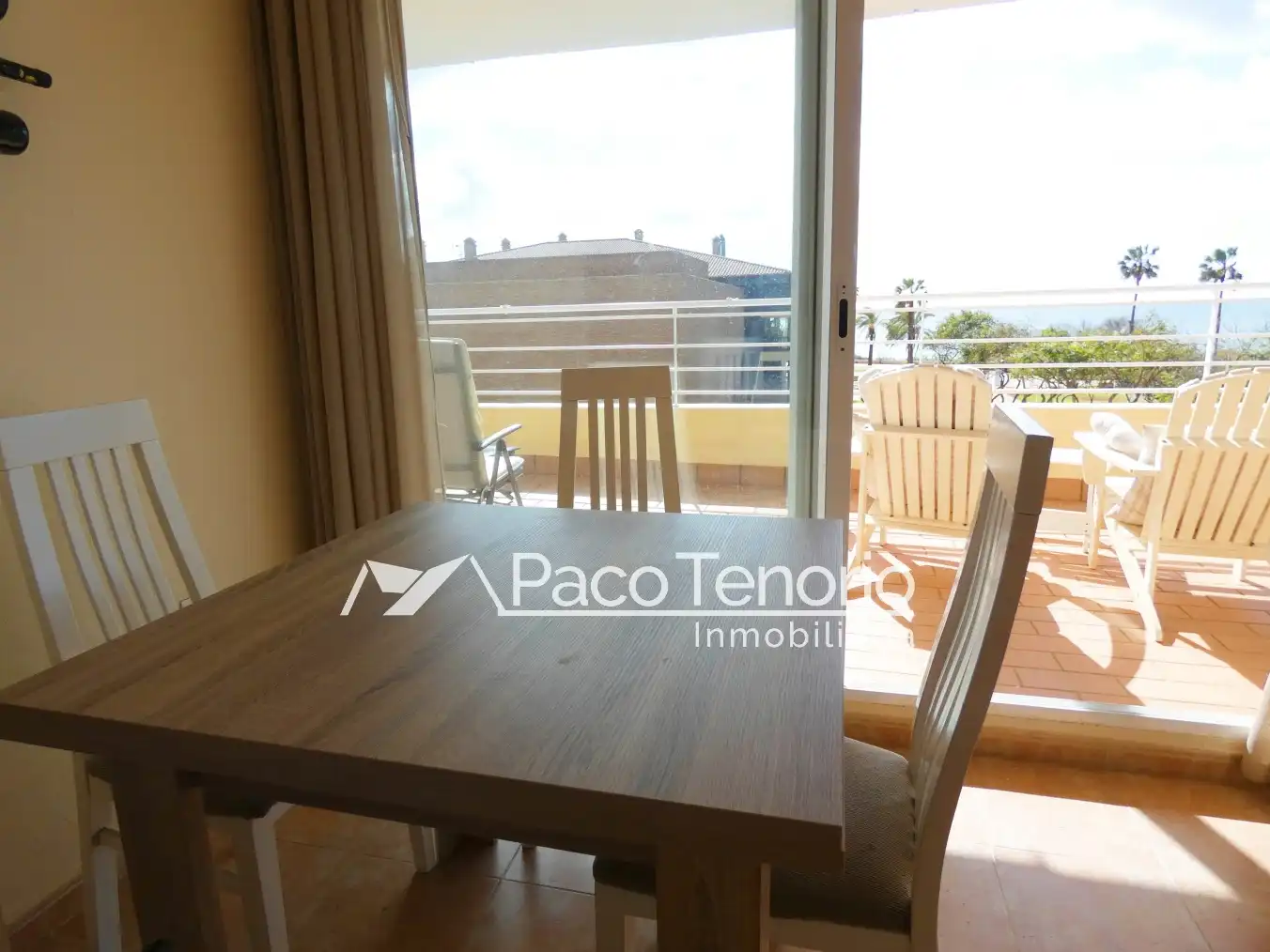 Terraza de Piso de alquiler en Islantilla con Terraza, Amueblado y Horno