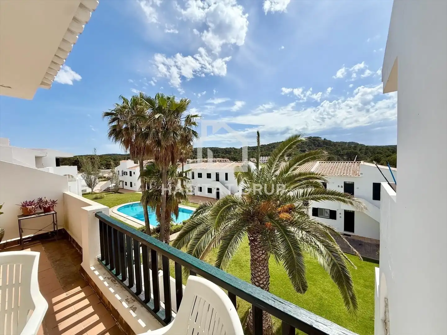 Exterior view of Flat for sale in Es Mercadal  with Heating, Terrace and Community pool