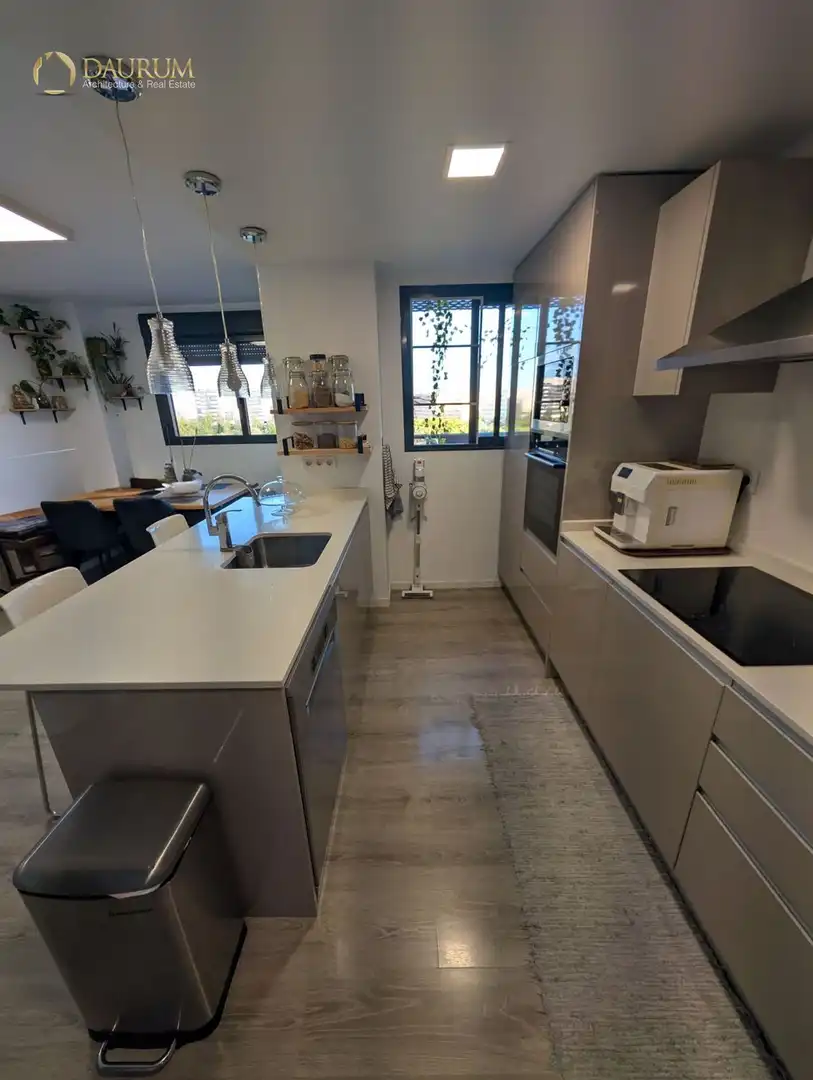 Cocina de Piso en venta en Alicante / Alacant con Aire acondicionado, Calefacción y Terraza