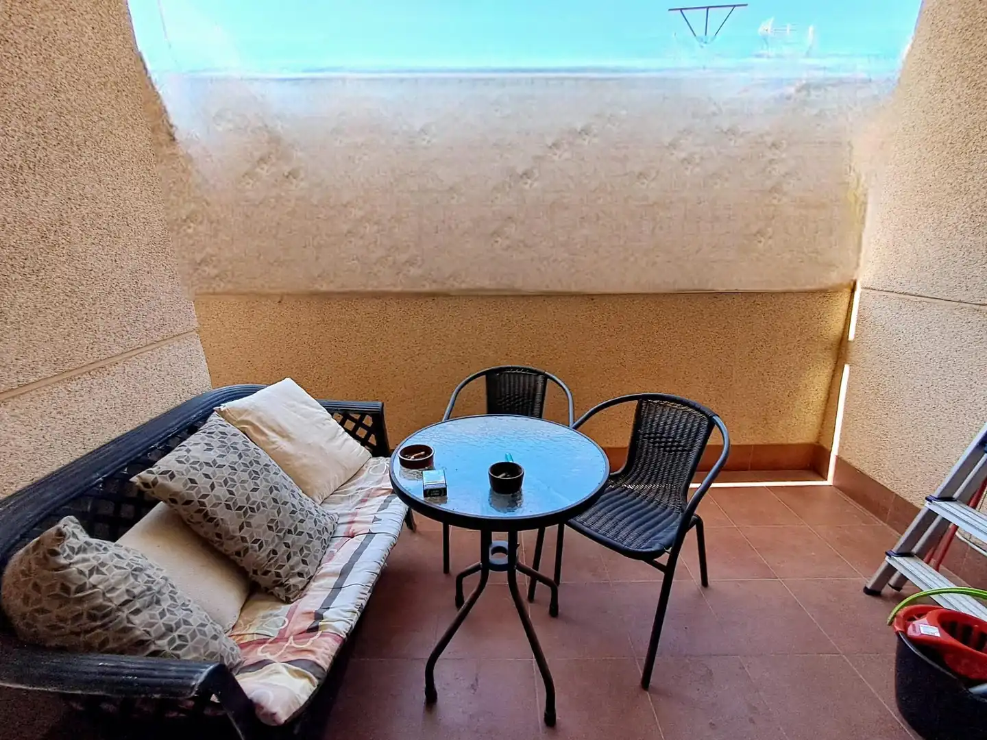 Terrace of Apartments for sale in Águilas  with Air Conditioner, Heating and Furnished
