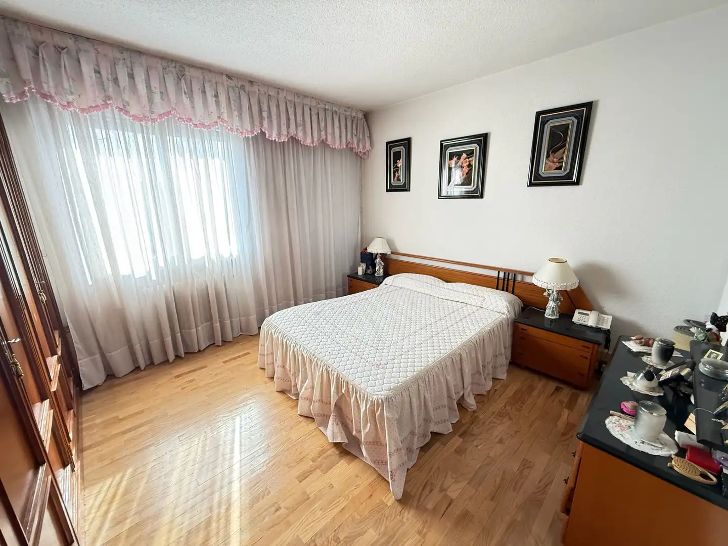 Schlafzimmer von Wohnung zum Verkauf in Móstoles mit Heizung, Parkett und Terrasse