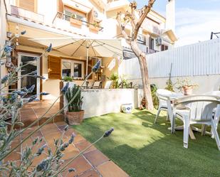 Garden of Single-family semi-detached for sale in  Murcia Capital  with Air Conditioner, Private garden and Parquet flooring