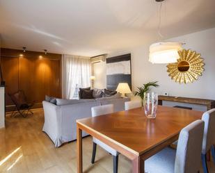 Dining room of Apartment to rent in  Barcelona Capital  with Air Conditioner, Terrace and Balcony