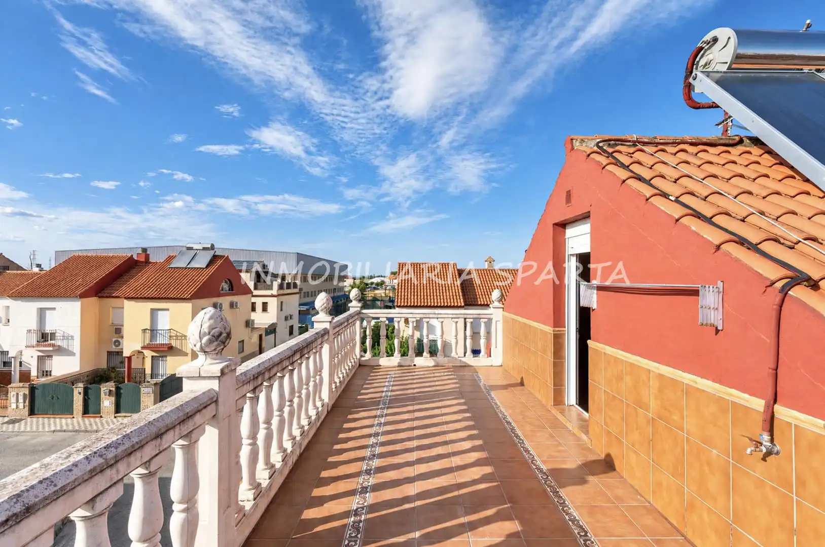 Terrassa de Casa adosada en venda en Santiponce, Sevilla