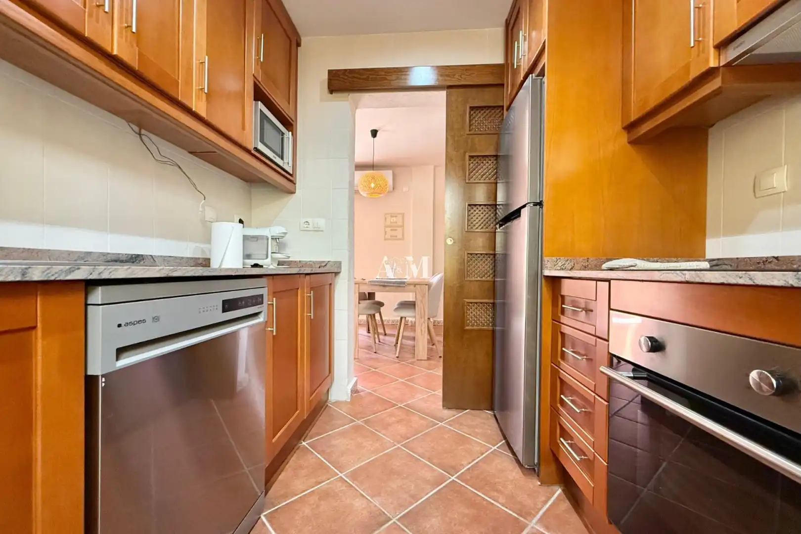Cuina de Casa o xalet de lloguer en Torrevieja amb Aire condicionat, Calefacció i Moblat