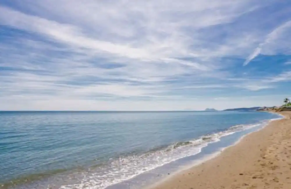 Vista exterior de Casa o chalet en venta en Estepona con Aire acondicionado, Jardín privado y Terraza