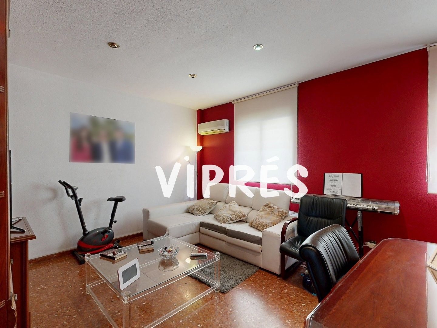 Living room of Single-family semi-detached for sale in Mérida  with Air Conditioner and Furnished