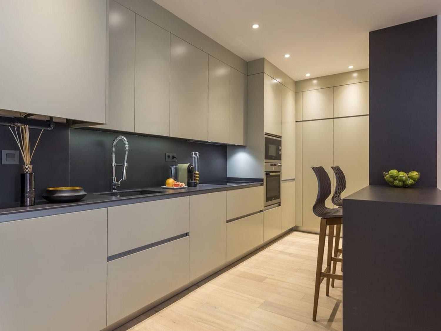 Cuina de Pis de lloguer en Getafe amb Aire condicionat, Moblat i TV