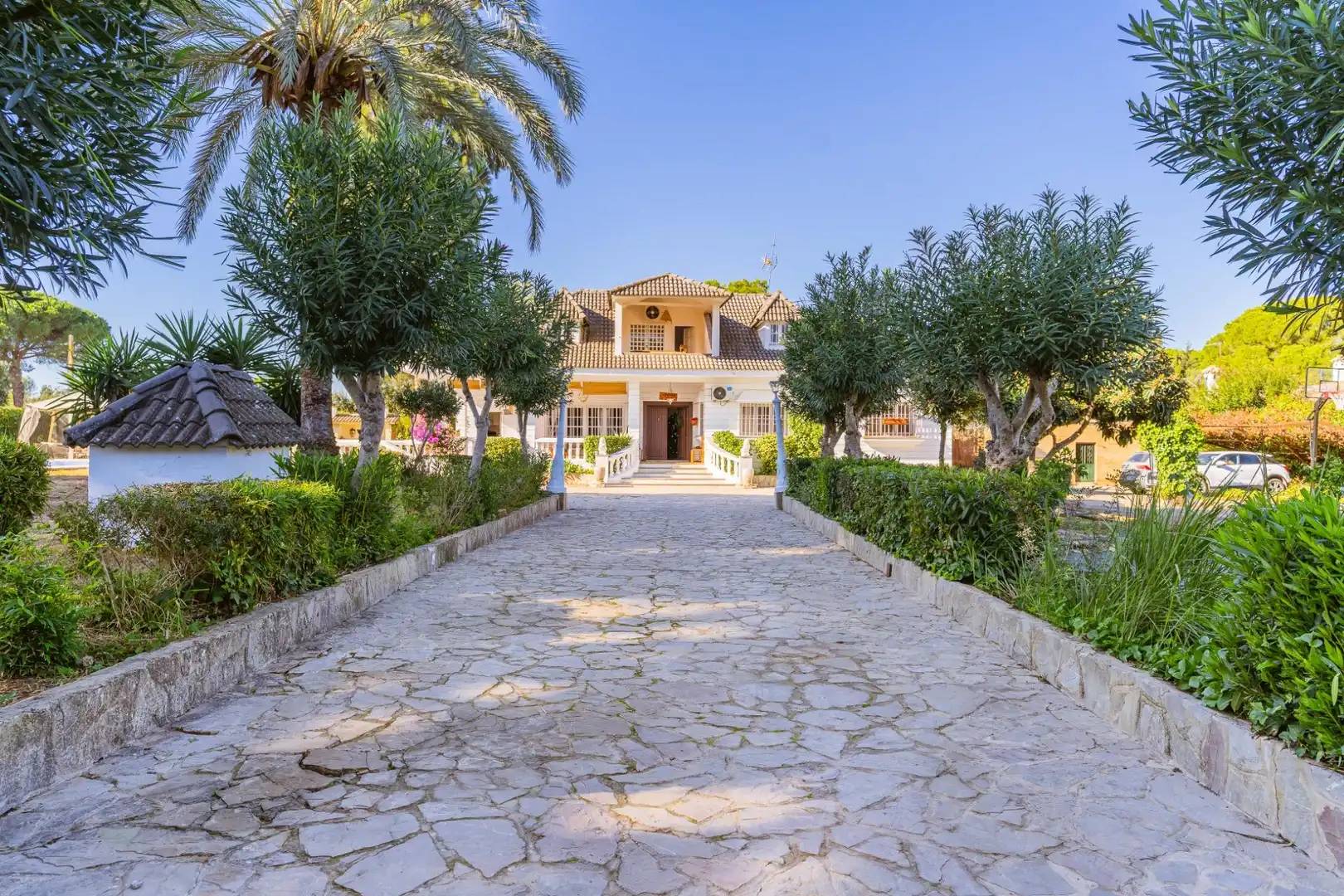 Exterior view of Houses for sale in Jerez de la Frontera  with Private garden, Swimming Pool and Balcony