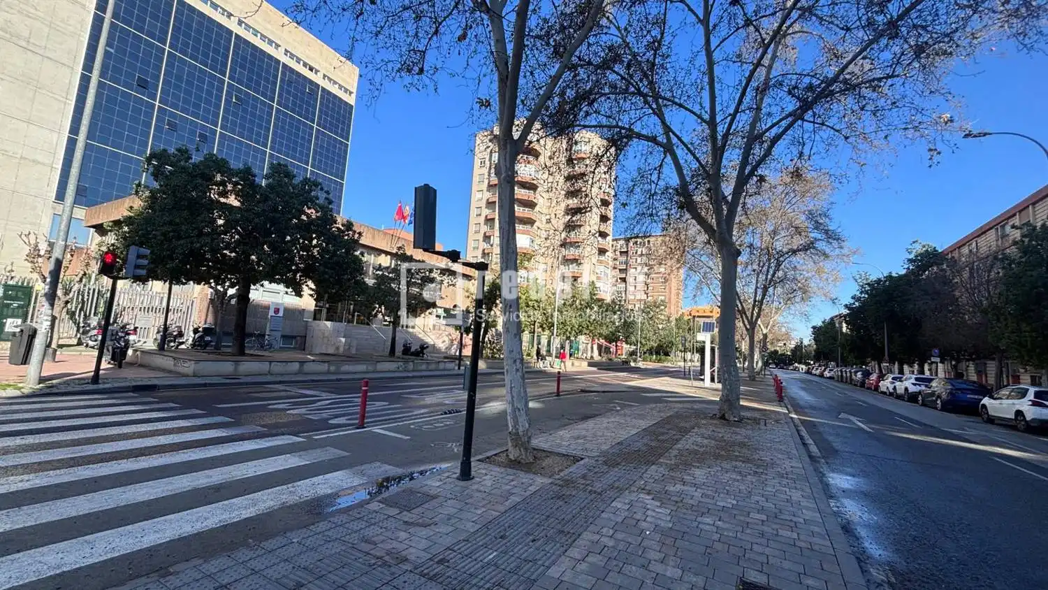 Vista exterior de Piso en venta en Murcia con Terraza
