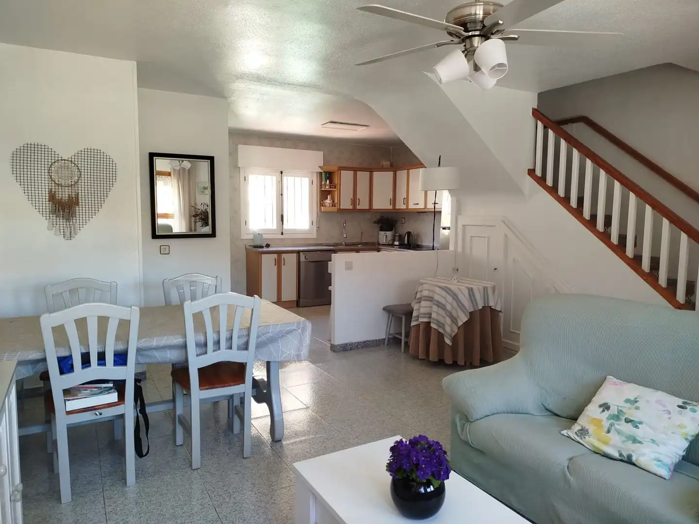 Kitchen of Detached homes for rent in Águilas  with Air Conditioner and Furnished