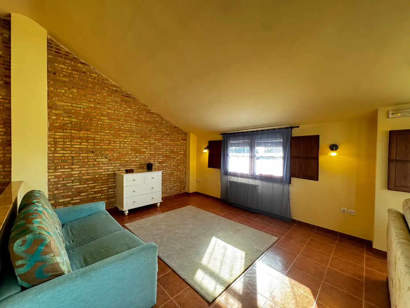 Wohnzimmer von Einfamilien-Reihenhaus zum Verkauf in Canet d'En Berenguer mit Klimaanlage, Heizung und Terrasse