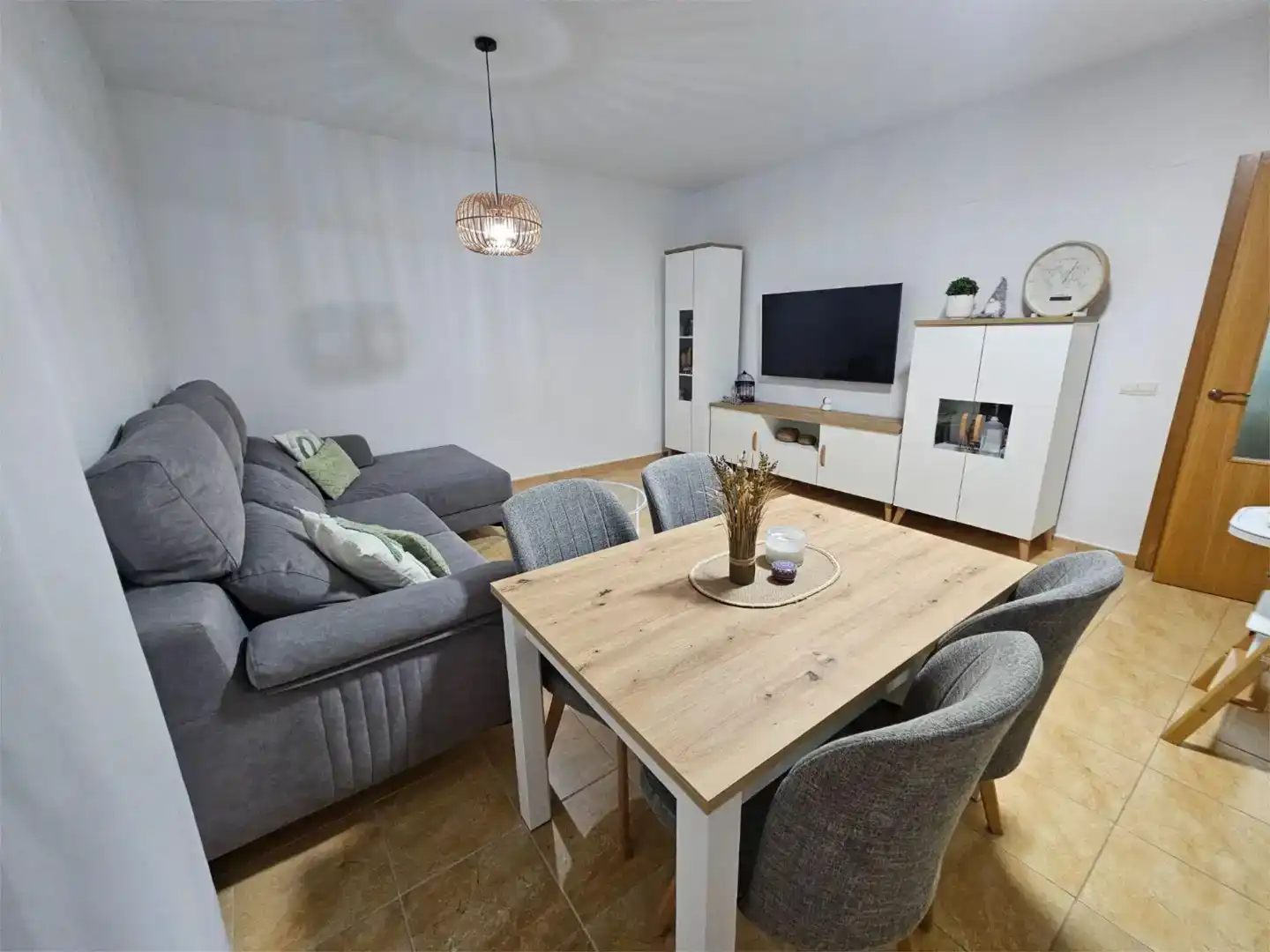 Sala de estar de Piso en venta en Alcalá de los Gazules con Aire acondicionado y Balcón